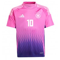 Fotbalové Dres Německo Jamal Musiala #10 Venkovní ME 2024 Krátký Rukáv